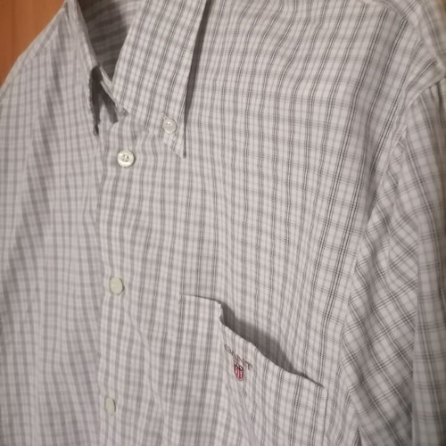 Gant men's checkered shirt size M like new