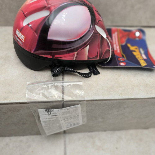 Spiderman children's bicycle helmet, Marvel, red