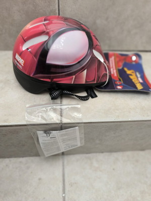 Spiderman children's bicycle helmet, Marvel, red