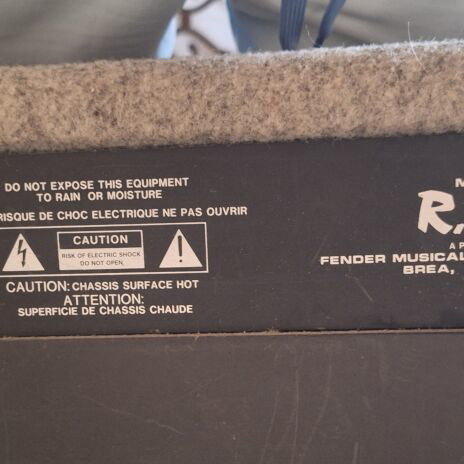 Fender R.A.D. 20W Vintage Guitar Amplifier, 1990s