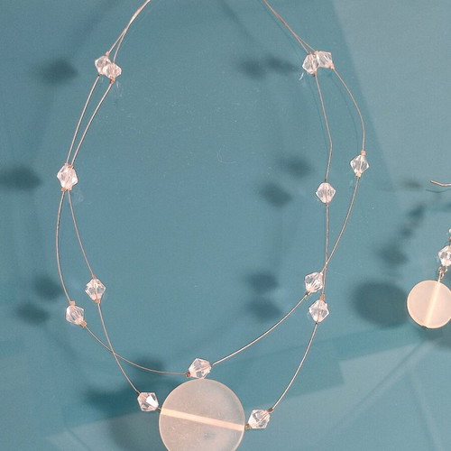 Jewelry set necklace earrings new