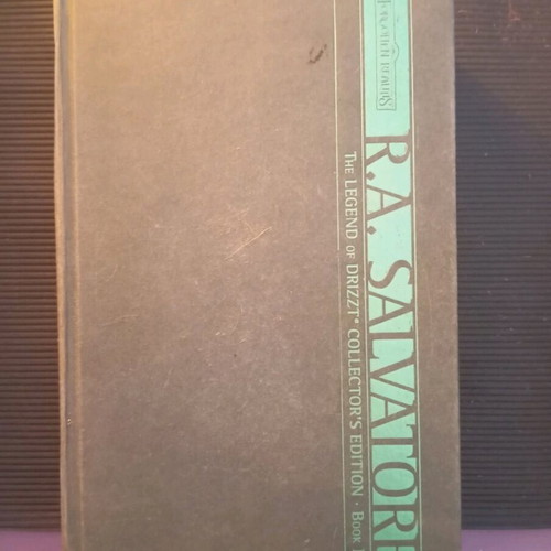 R.A Salvatore book in good condition, English