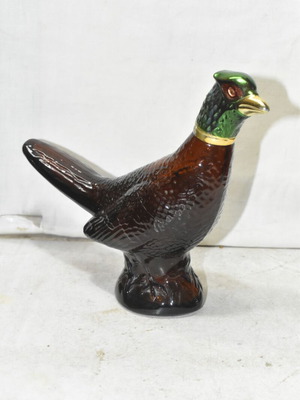 Avon Pheasant γυάλινο μπουκάλι after shave μεταχειρισμένο, vintage διακοσμητικό