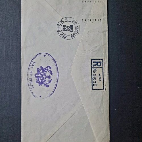 Ghana 1959 First Day Cover like new, 150 Years Lincoln