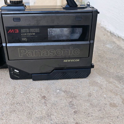 Panasonic M3 VHS Movie video camera used, vintage collector's item