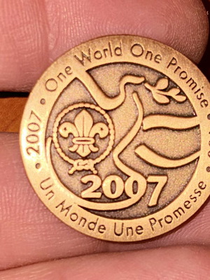 Collectible Pin 100 Years of Scouting like new