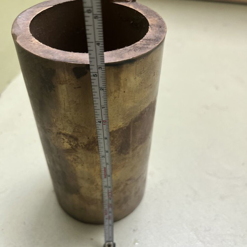 Brass pipe like new, dimensions in photo