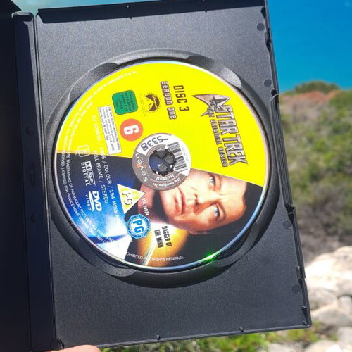 Star Trek season one DVD μεταχειρισμένο, αυθεντική σειρά με υπότιτλους