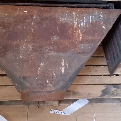 Semi-corner fireplace fan like new