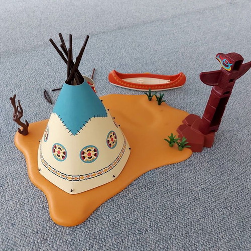 Playmobil Σκηνή Ινδιάνων μεταχειρισμένη κωδικός 4012