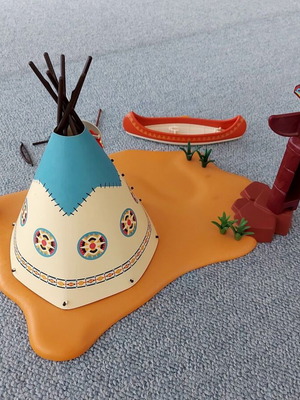Playmobil Σκηνή Ινδιάνων μεταχειρισμένη κωδικός 4012