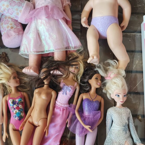 Barbie κούκλες και αξεσουάρ μεταχειρισμένα, σετ