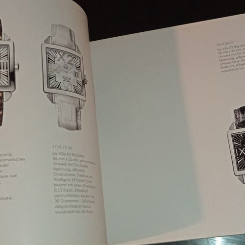 Illustrated Omega watch catalog 2007 used edition
