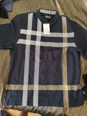 Barbour T-shirt new, blue, sizes XXL and 3XL