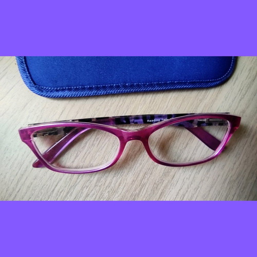 Presbyopia glasses like new with flexible hinges multicolor