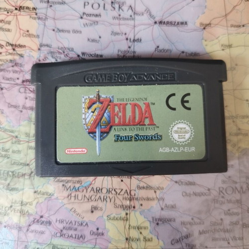 The Legend Of Zelda Four Swords Gameboy Advance repro cartridge