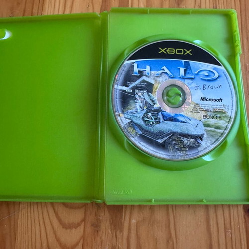 Halo Combat Evolved Xbox game used, good condition