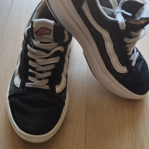 Vans Old Skool Overt CC sneakers, size 39, black