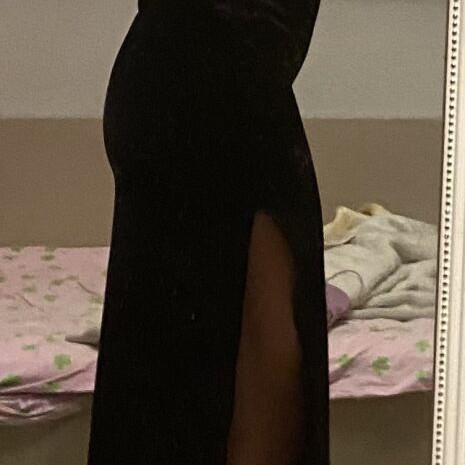 Zara black dress like new, size S