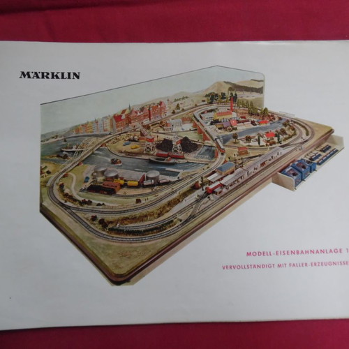 Marklin HO 0330 manual from 1962 in very good condition