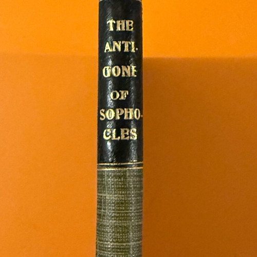 The Antigone of Sophocles used collectible book 1922 Oxford University Press