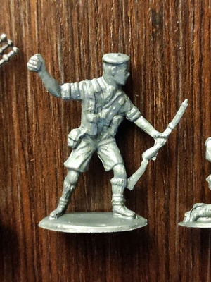Plastic soldier figures scale 1:32 pack of 22 like new