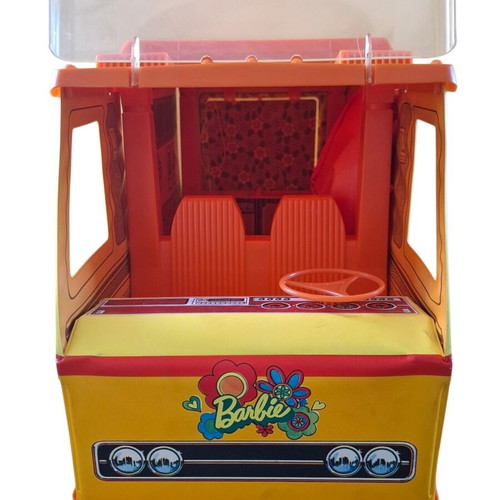 Vintage Mattel Barbie Camper used, rare collectible with box