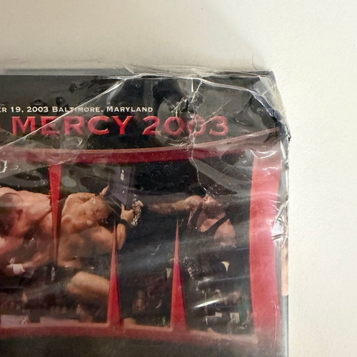 WWE No Mercy 2003 DVD new, Silver Vision sealed