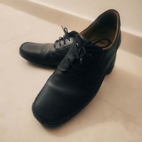 Boxer Air leather men's shoes new, size 45, black