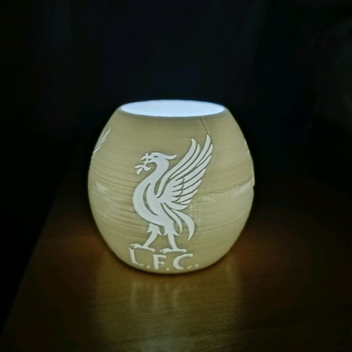 Liverpool F.C. collectible lantern new with led tealight