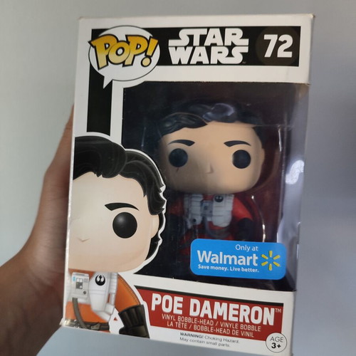 Funko Pop! Star Wars 72 Poe Dameron βινύλιο bobble-head μεταχειρισμένο
