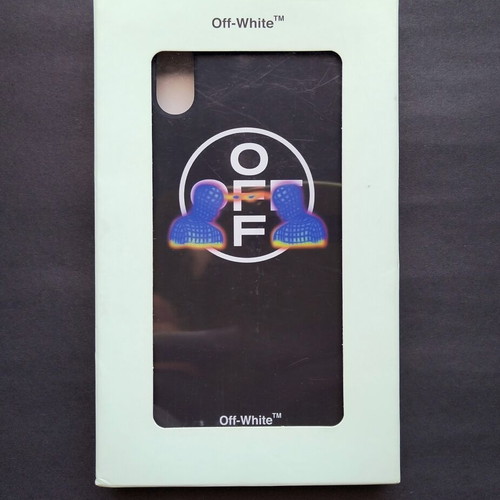 Off-White Thermo Man iPhone XS back cover new