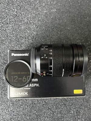 Panasonic Crop Leica DG Vario-Elmarit 12-60mm f/2.8-4 Asph. Power OIS lens like new