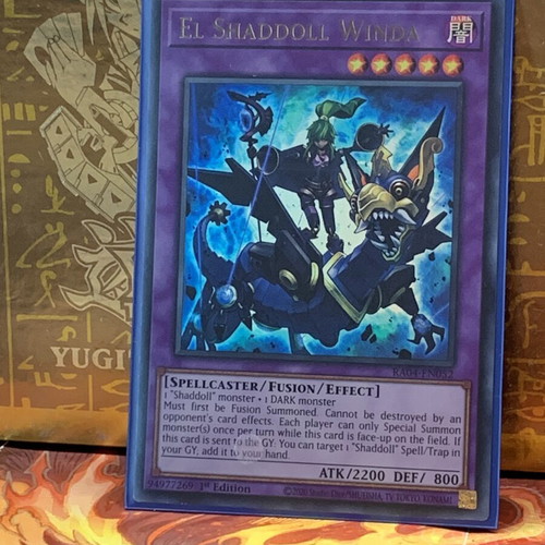 El Shaddoll Winda Yu-Gi-Oh! card new condition