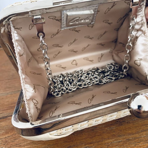 Vintage Axel bag used, beige