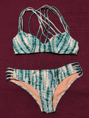 H&M μαγιό μπικίνι σετ tie dye μέγεθος EUR 38 καινούργιο