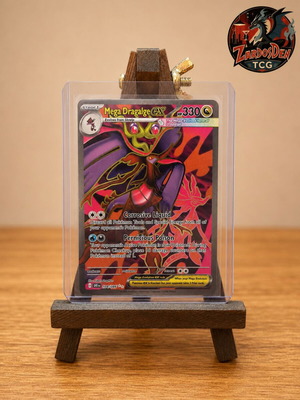 Mega Dragalge ex CRI 104/086 Full Art Ultra Rare Pokémon TCG card like new