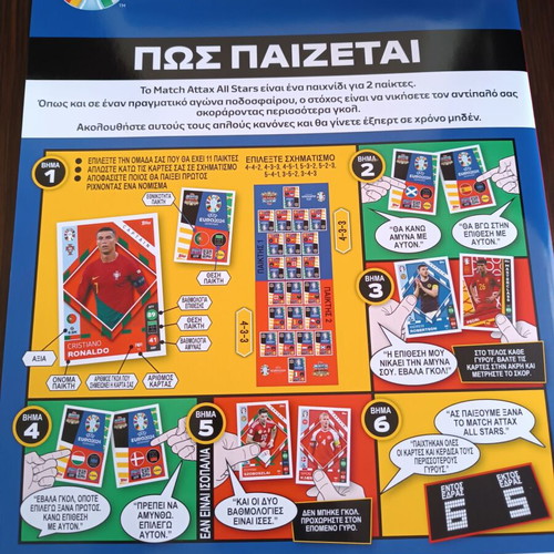 Topps EURO 2024 Match Attax album like new, empty