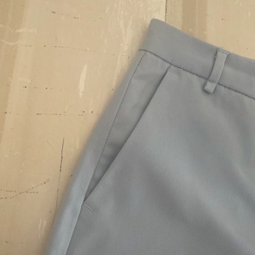 Pull & Bear office pants fabric fitted with pockets, like new, blue XS
