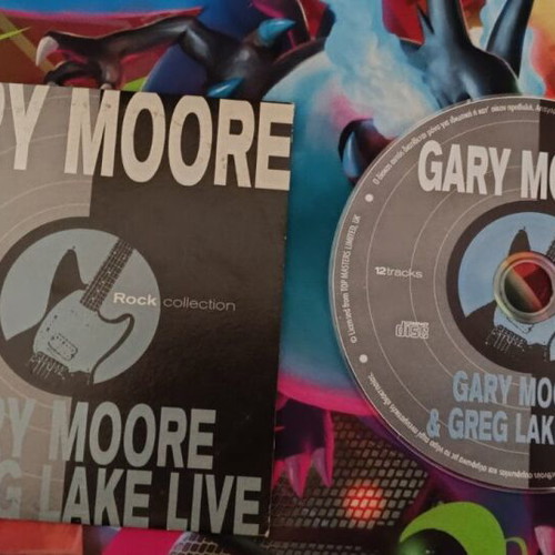 Gary Moore & Greg Lake Live CD, rock collection