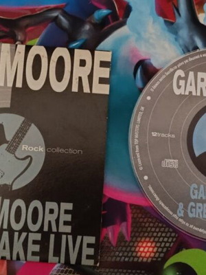 Gary Moore & Greg Lake Live CD, rock collection