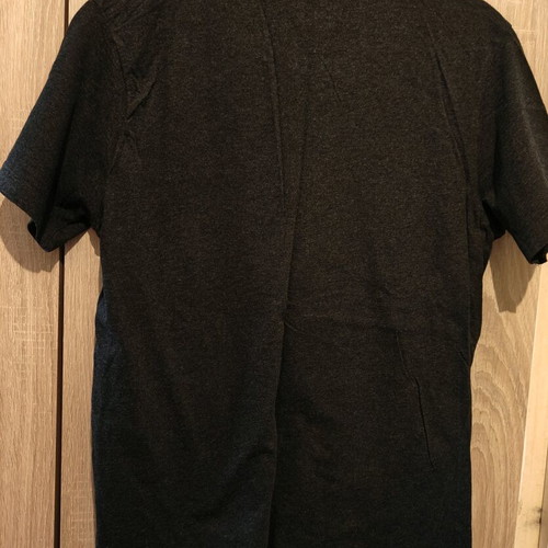 T-shirt short sleeve dark gray size S used, cotton