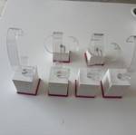 Watch and bracelet display stands used, set of 6