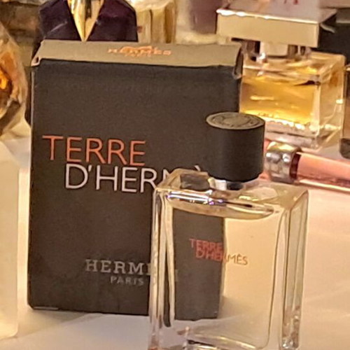 Cerruti 1881 Pour Homme and Terre d'Hermes vintage miniatures new, 10ml