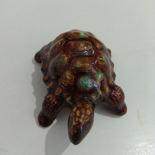 Mini vintage διακοσμητική χελώνα από πορσελάνη σαν καινούργιο