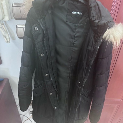 Black simple jacket like new, size L