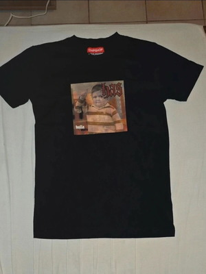 Hasbulla printed long t-shirt, black, size S