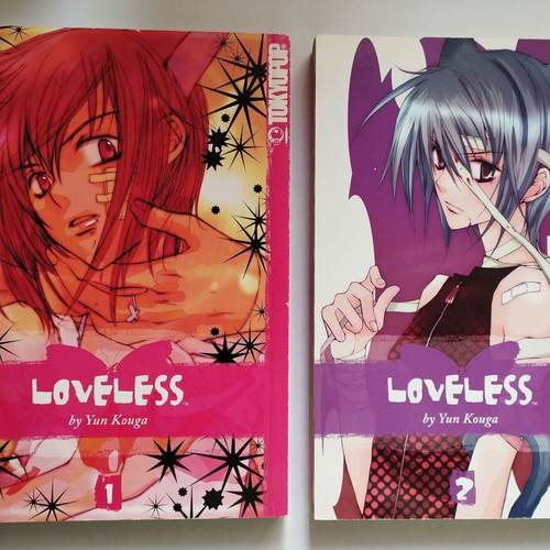 Loveless manga volumes 1-8 like new
