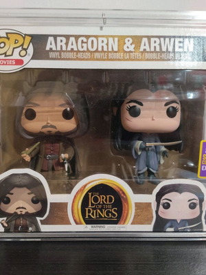 Funko Pop Lord of the Rings Aragorn και Arwen σε άριστη κατάσταση