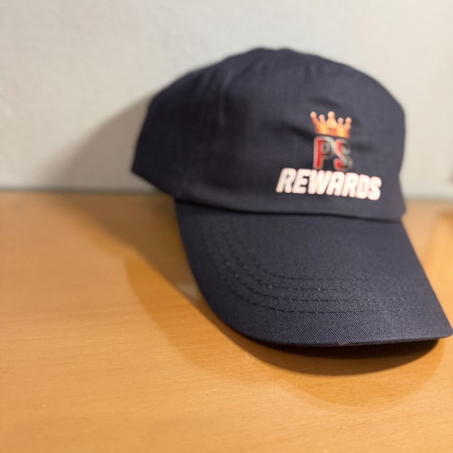 Unisex Graphic Cap Navy Blue new, one size adjustable